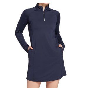 Lady Hagen Women's Solid UV Long Sleeve Golf Dress